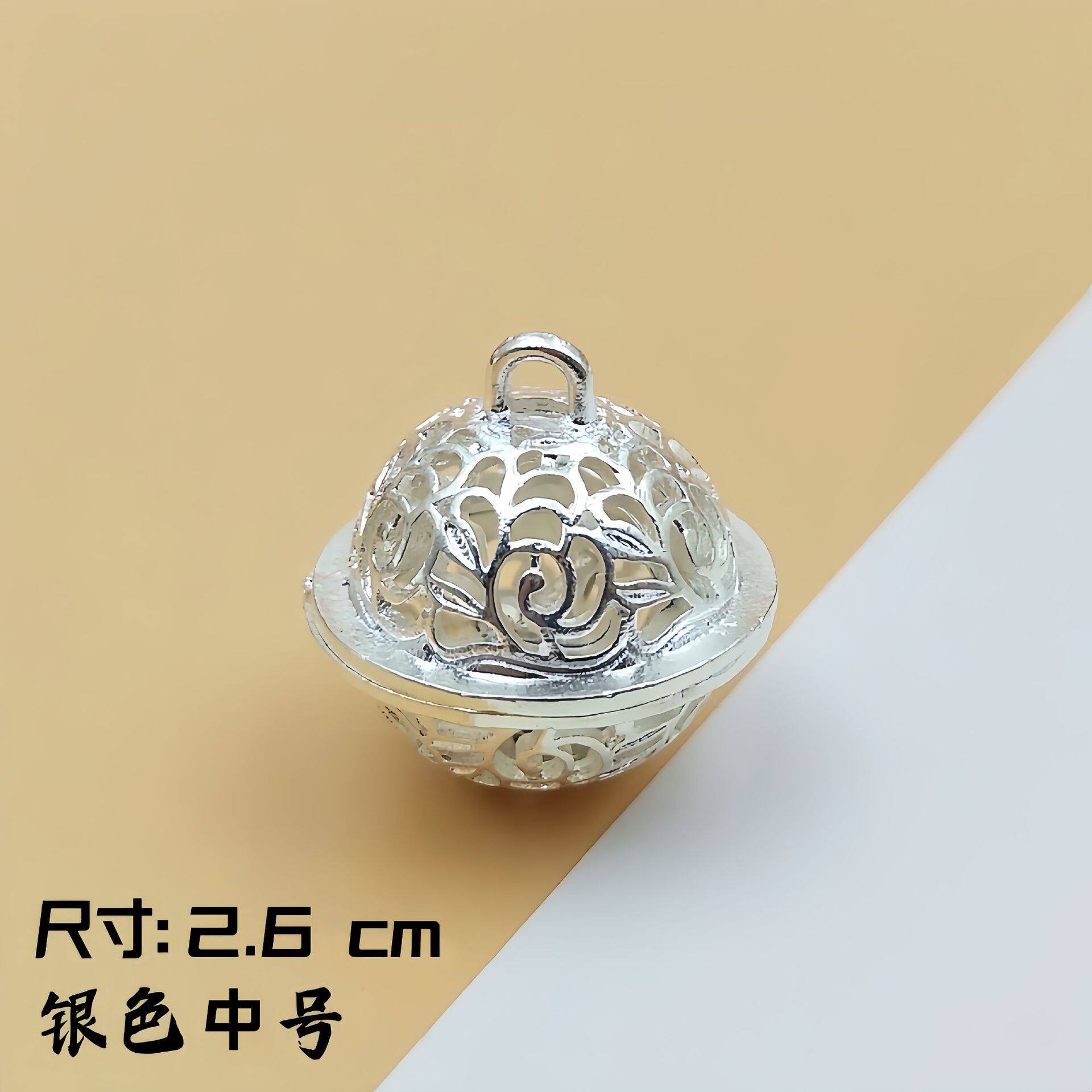 diy饰品镂空合金铃铛花千骨同款宫铃古装汉服挂件配饰吊坠