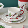 Christmas Tableware Set Snowman High-Value Ceramic Mug Dinner Plate Teapot Gift Wholesale Ceramic Christmas