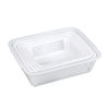 Plastic hollow storage basket rectangular square sieve kitchen fruit and vegetable washing and draining basket distribution sorting storage basket wholesale