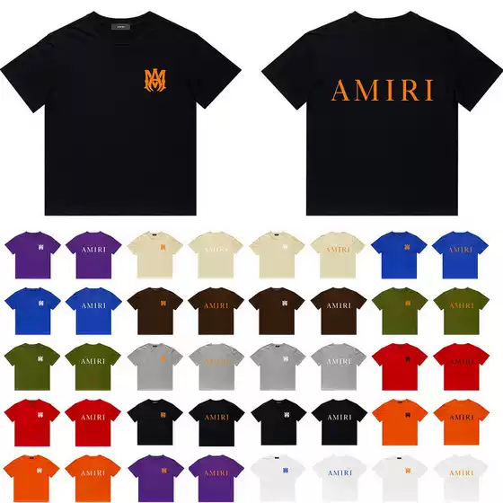 Long-Term Availability of Amir Amirli T-Shirts, New Summer Hip-Hop Trendy Short-Sleeve T-Shirts, Unisex