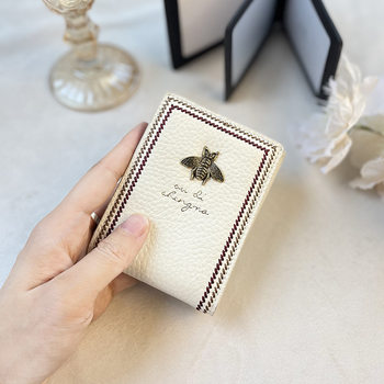 New driver's license leather case driving license card bag women's leather cowhide cute small ultra-thin solid color short convenient