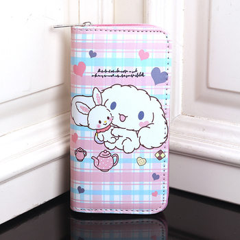 Yugui dog Parchia dog melody kulomi pudding dog cartoon Japanese and Korean large capacity storage children's coin purse