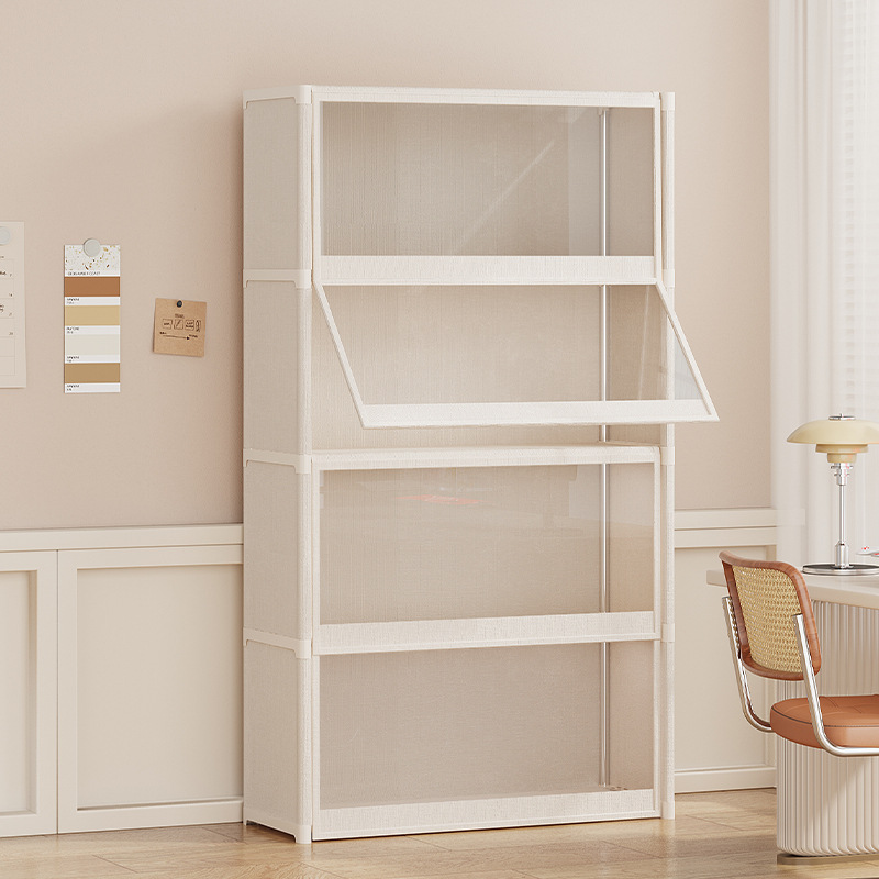 Bookcase storage rack home book storage file cabinet wall-mo...