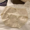 First Dream Sweet Song] 100A Bacteriostatic Lengthened Comfortable Breathable Baby Cotton Ladies Panties Girls Briefs