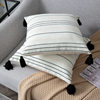 Modern Minimalist Living Room Stripesd Tassel Sofa Pillow Scandinavian B&B Bay Window Pillow Bedroom Bedside Cushion Waist Pillow