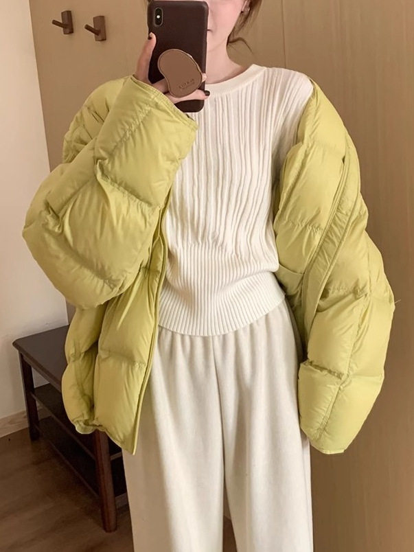 Suit for Women 2025 Autumn and Winter New Fashion Simple Age-Reducing Soft Waxy Round Neck Long-Sleeved Sweater Waist Slimming Look Skirt