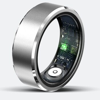 Cross-border R5 smart ring heart rate blood oxygen sleep health monitoring step calorie exercise remote control photo