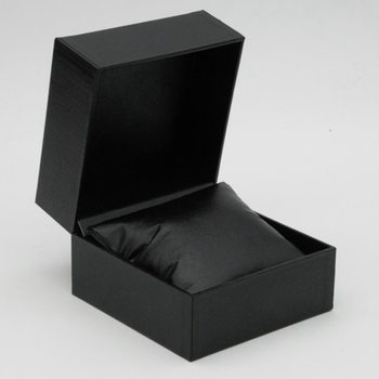 Imitation Leather Special Paper Watch Box Square Flip Watch Box Single Leather High-End Watch Storage Watch Box Gift Box Bag