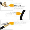 Car inflator extension inflator tube tire fast inflation inflator tube deflation function inflator pump accessories copper