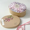 New Oval Kraft Paper Christmas Gift Box New Year High-End Chinese Style Candy Wedding Candy Gift Box Empty Box