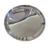Non-Magnetic Stainless Steel Thai-Style Inch Plate Hotel Restaurant Tray Tea Tray Food Tray Large Round Plate Mirror-Polished Tableware