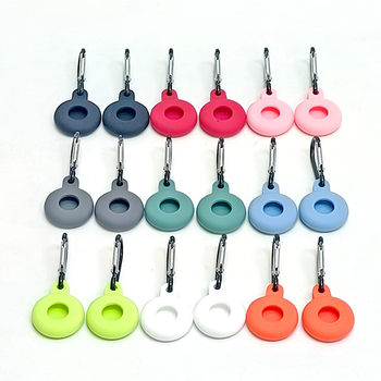 Suitable for Pet Dog Lost Model Airtag Protective Case Silicone Apple Tracker Protective Case in Stock