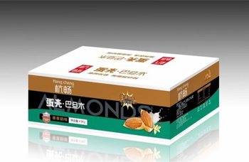 Bulk Goods Hangchang Eggshell Almonds Bulk Weighing Wholesale One Box 4.9kg