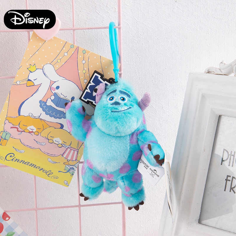 正版迪士尼草莓熊挂件史迪仔公仔毛绒玩偶朱迪尼克钥匙扣背包挂饰