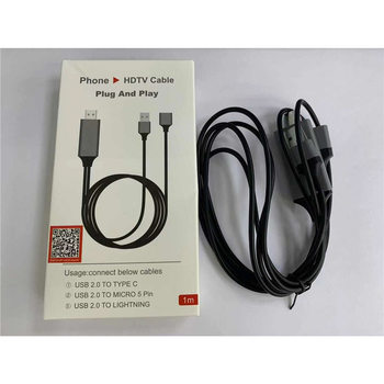 Suitable for Apple Android type-c to HDTV HD Line iPhone Same Screen Line