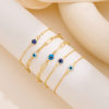 Wholesale European and American Bohemian Devil's Eye Bracelet Blue Eyes Fashion Bracelet Simple All-match Women's Bracelet