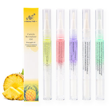 Nail Art Nutrition Oil Rotary Nutrition Pen Transparent Finger Edge Oil Anti-Barbed Exfoliating Nail Moisturizing Care Set