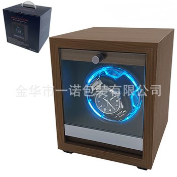 [Color Box] Open lid self-stop atmosphere light watch shaker mechanical watch winding box household electric watch box