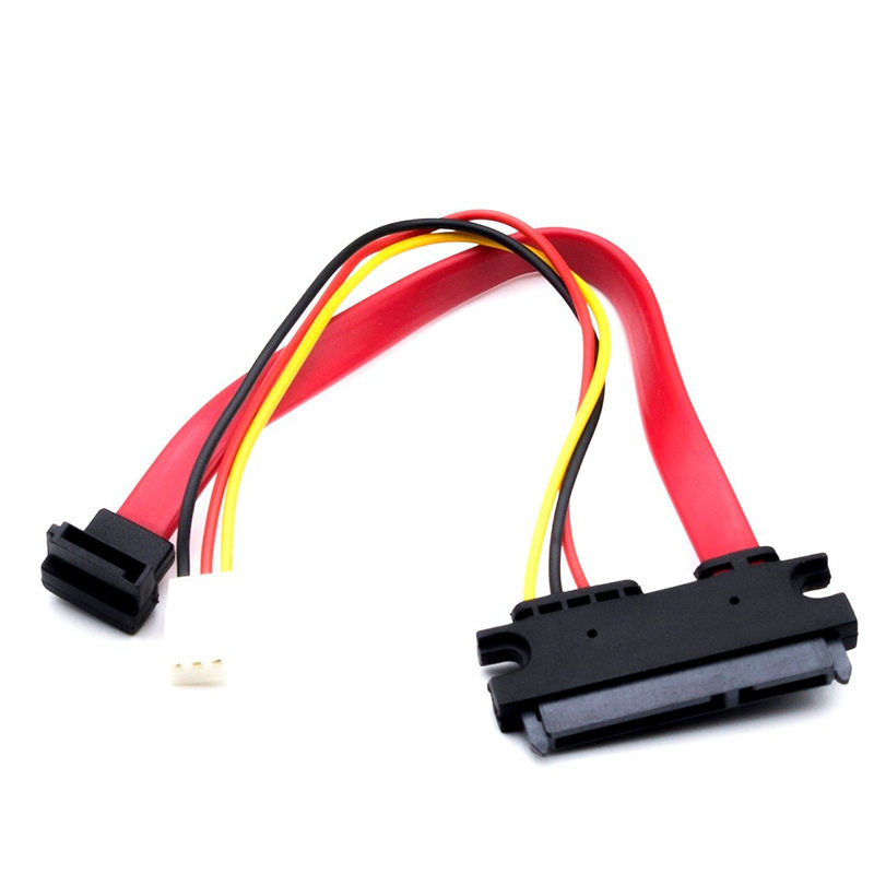 Sata Computer Power Supply Integrated Hard Disk Optical Drive Data Cable Sata7P Male to Female Extended Cable Manufacturer Customized