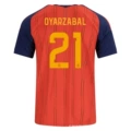 2026 spain home number 21 oyarzabal