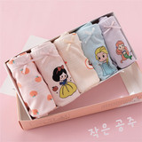 Детское нижнее белье боксер Momian little princess с героями мультфильмов для летних девочек, брюки для девочек начальной и средней школы без косточек, оптовая продажа от производителей