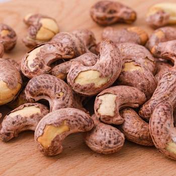 Xinjiang Specialty Purple-Skinned Large Capsules Original Cooked Cashew Kernels Net Weight 500g Casual Snack Nuts 2025 Will Overflow