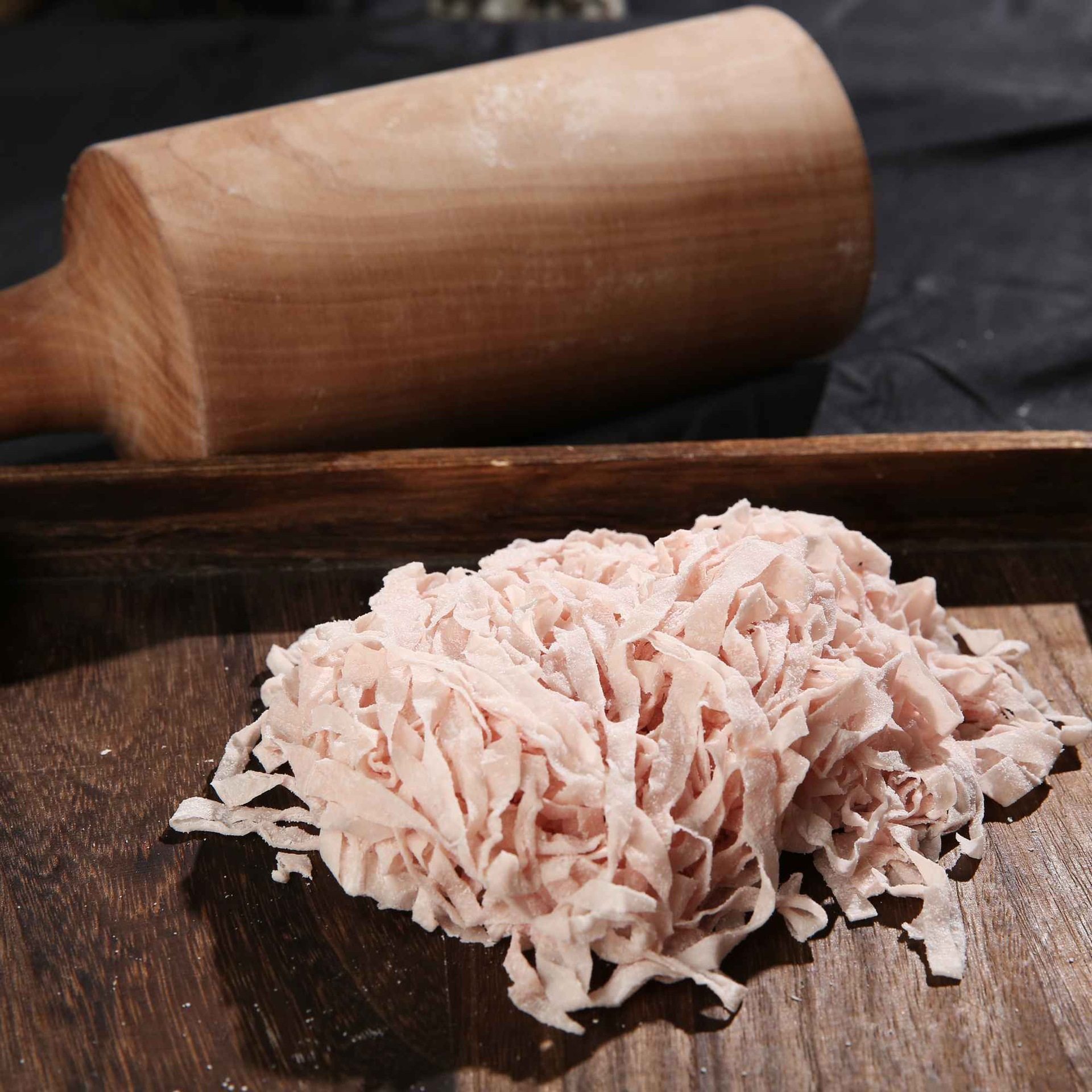 Meat Yan Noodles Fujian Specialty Yanpi Silk Hot Pot New Ingredients Convenient Breakfast Semi-finished Quick-frozen Food