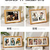Photo Frame Display Stand Two, Three, or Four-Piece Combination Photo Frame for Printing Photos DIY Hanging Couple Family Portrait Commemorative Foreign Trade Wholesale