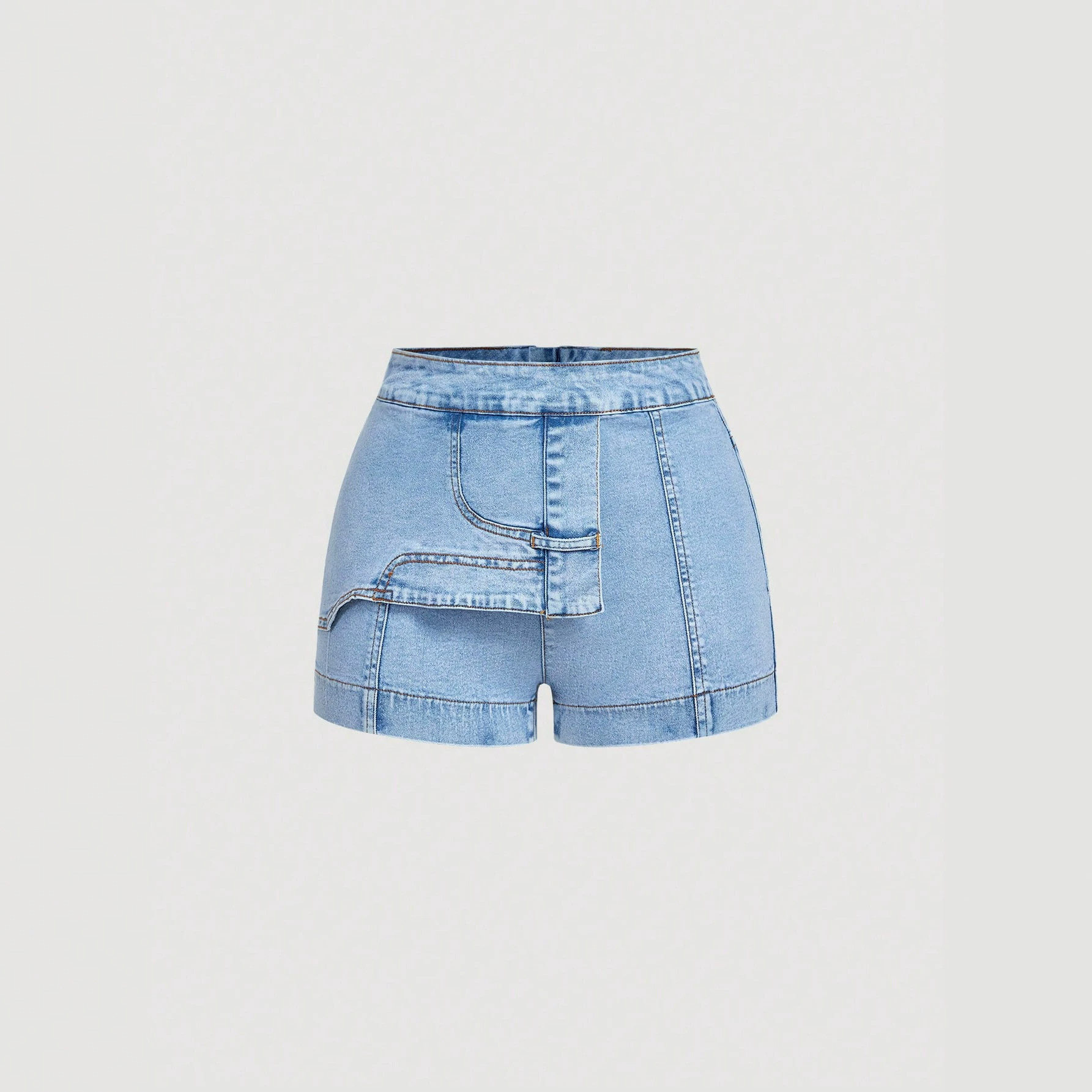 Casual Womens Denim Shorts Trendy Style Comfortable Fit Versatile for Everyday Wear Ready to Ship