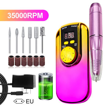 Portable nail sander SG701 nail trimmer 35000 turn high-power electric nail sander suit