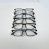 Students ultra-light TR90 glasses frame new frame metal rubber chain teeth men's frame trendy Korean black TR