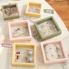 Jewelry Box Storage Transparent Dustproof Anti-oxidation PE Film Thin Earrings Earrings Necklace Ring Jewelry Display Suspension Box