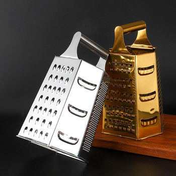 Stainless steel grater cross-border multi-function grater vegetable fruit cheese cheese multi-surface slicer melon grater