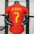 Belgium Home De Bruyne #7 Player Version 2026