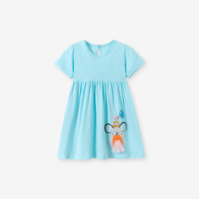 New Girls' Princess Dress, Cute Cotton Baby Kids' Skirt, Summer Kids' Dress