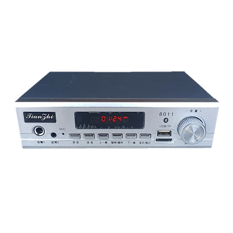 Vehicle-mounted propaganda high-power hawking horn 12-24V card Bluetooth recording split amplifier floor loudspeaker