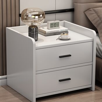 Bedside Table Accessible Luxury Simple Modern Bedside Storage Rack Italian Storage Cabinet Small Ins Style Bedroom Storage Cabinet