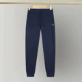 Sweatpants in royal blue with white label