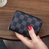 Exquisite high-grade card bag women's anti-theft new one-piece anti-degaussing ultra-thin large capacity card bag card bag women