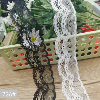 4cm non-elastic lace lace silk empty embroidered ribbon wave lace clothing accessories ribbon