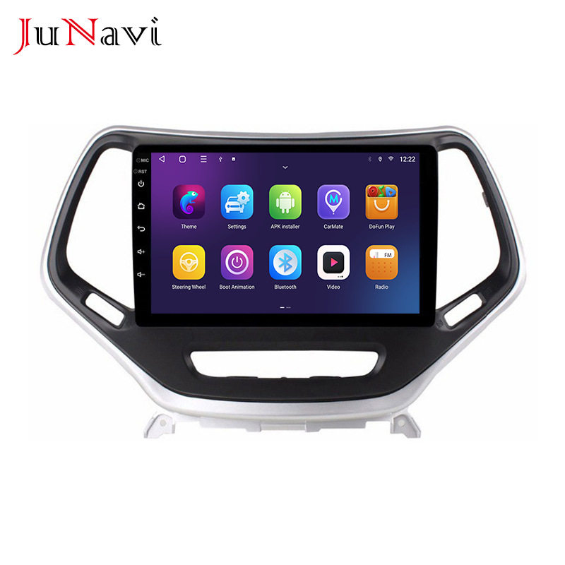 Suitable for Jeep Cherokee 14-18 Models Android Large-Screen Car Central Control Navigation Bluetooth Wireless Carplay