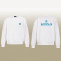 B1113 round neck white