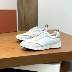 Laoma Shoes 2025 New Arrival Men's Fashion Casual Shoes, Versatile Trendy Genuine Leather Breathable Comfortable Low-Top Sneakers for Men