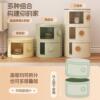 Multi-Layer Bedroom Storage Cabinet Small Narrow Storage Cabinet Ultra-Narrow Bedside Table Sofa Side Cabinet Cylindrical Bedside Table Living Room