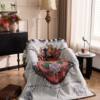 New Ins Style Multifunctional Thread Blanket Camping Style Bedroom Living Room Cotton Thread Blanket Sofa Cushion Blanket Decorative Sofa Cover