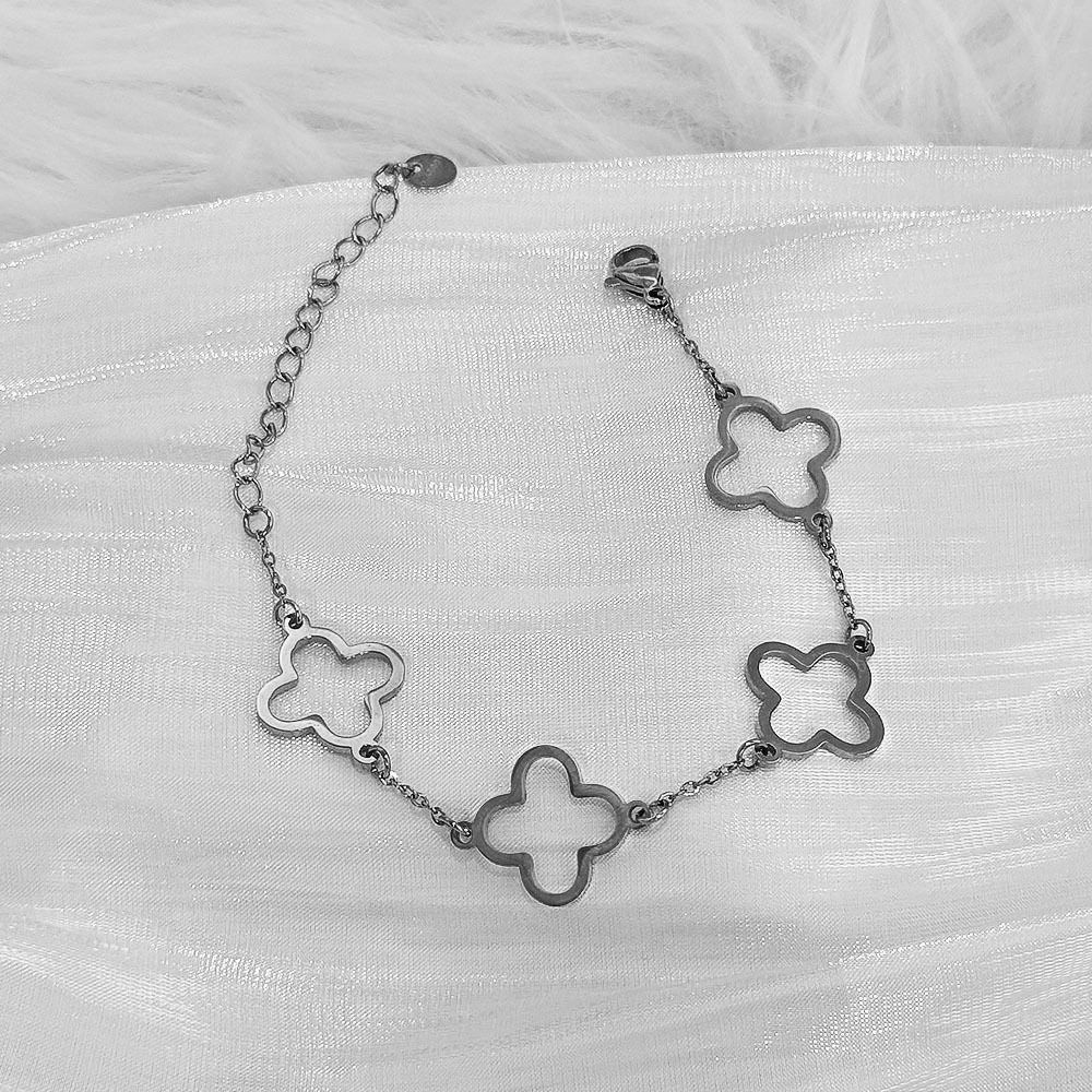 欧美热卖时尚不锈钢金色手镯不易褪色18K不锈钢首饰gold bangles