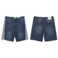 625 denim blue shorts