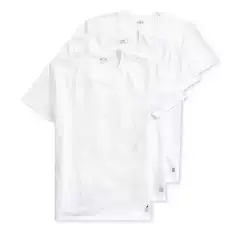 Polo Cross-Border Pony Embroidery Classic Style Pure Cotton 230g T-Shirt Undershirt 1 Piece Round Neck a