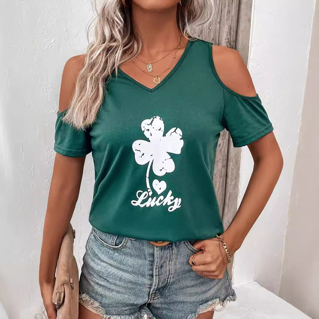 Loose Fit Batwing Sleeve T Shirt Round Neck Off Shoulder Versatile Design Casual Wear for Women Wholesale Available