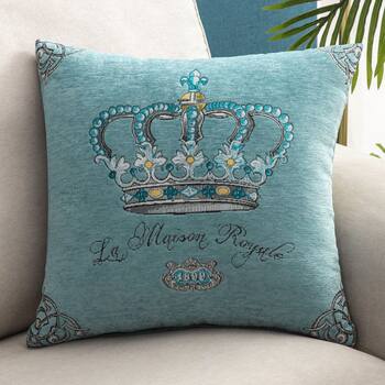 Chenille Pillow Bedside Cushion Bed Back Cushion Living Room Sofa Cushion Pillow Cover Waist Pillow Seat Back Pillow